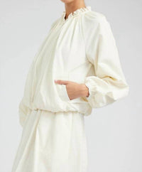 Current Air - Bubble Hem Bomber Jacket