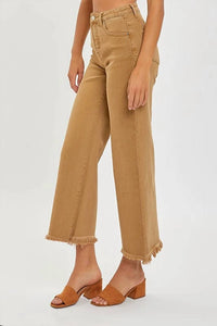 Risen - Women's Crop Wide Leg Pants