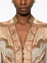 Zimmermann - Wanderlust Plunge Midi Dress