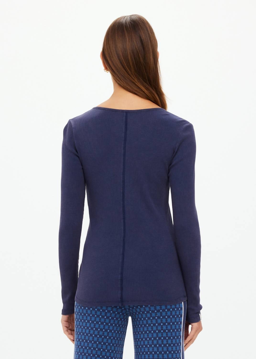 The Upside - Ness Ribbed Long Sleeve Top