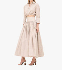Alexis - Mazi Long Sleeve Cropped Top