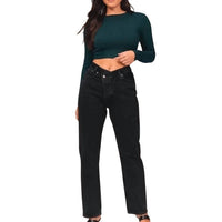 Abercrombie & Fitch - Women's High Rise Dad Jeans