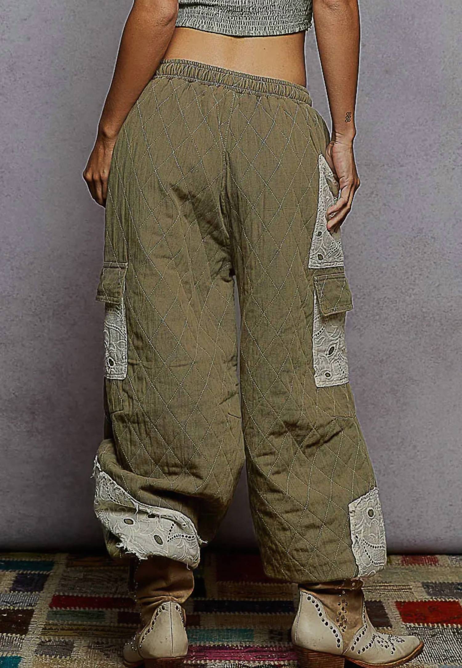 Pol - Theo Quilted Pants