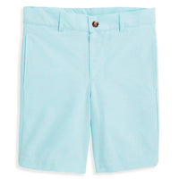 bella bliss Kid's Oxford Wilson Short in blue - kids' shorts