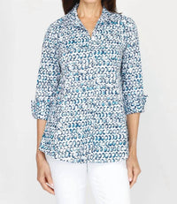 Habitat - Perfect Travel Dot Shaped Shirt - Plus