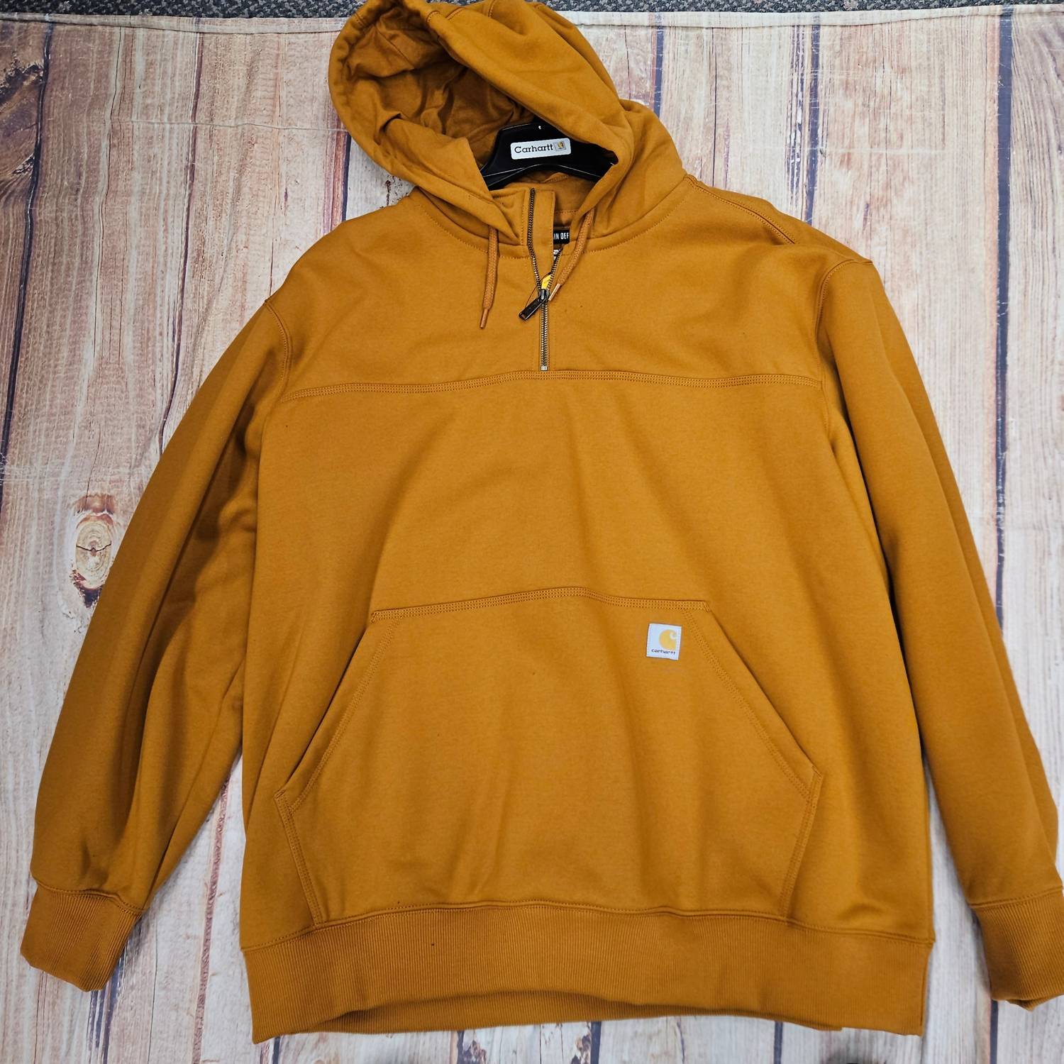 Carhartt - Men's Rain Defender Loose Fit Heavyweight Quarter Zip Sweatshirt