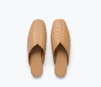 Freda Salvador - Women's Saanvi Woven Leather Slide