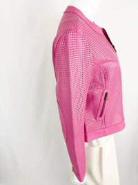 Iris Setlakwe - Women's Leather Perforated Jacket