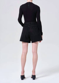 Agolde - Women's Rhoda Pleated A-line Short