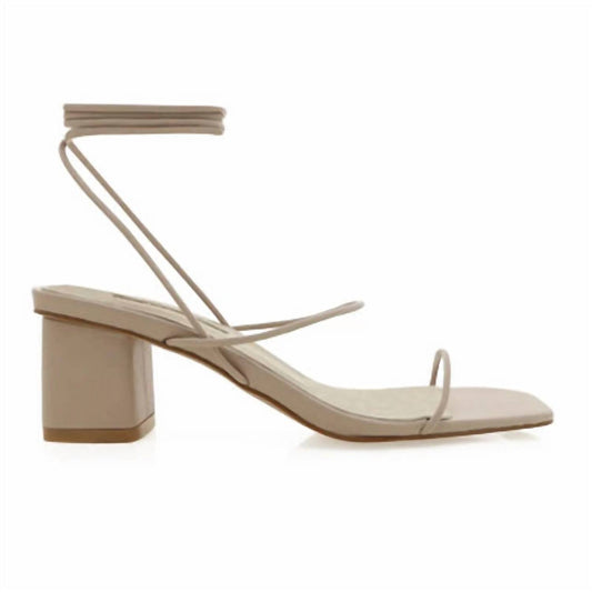 Billini - Women's Tie Ankle Strap Block Heel Sandal