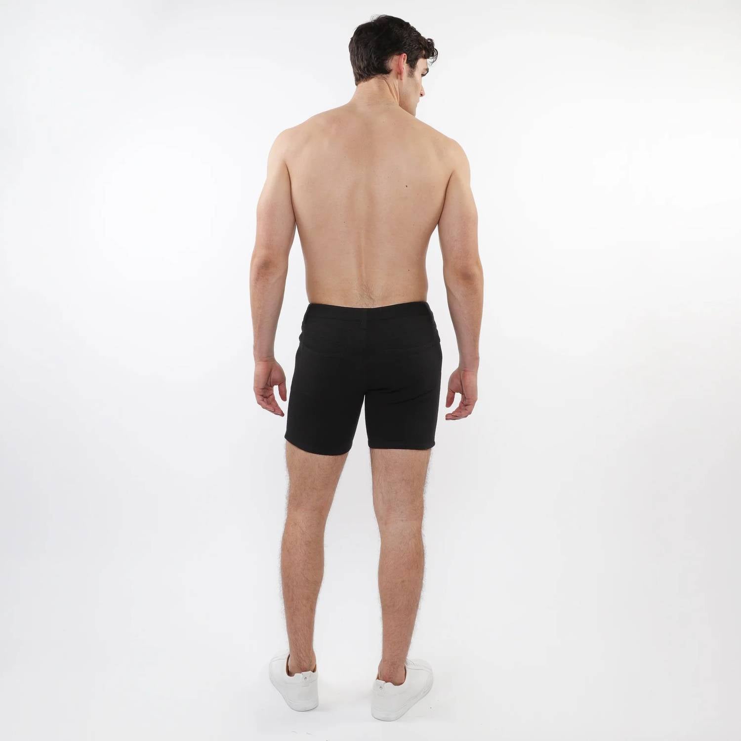Steele - Men's Jacquard Stretch Knit Jeans Shorts