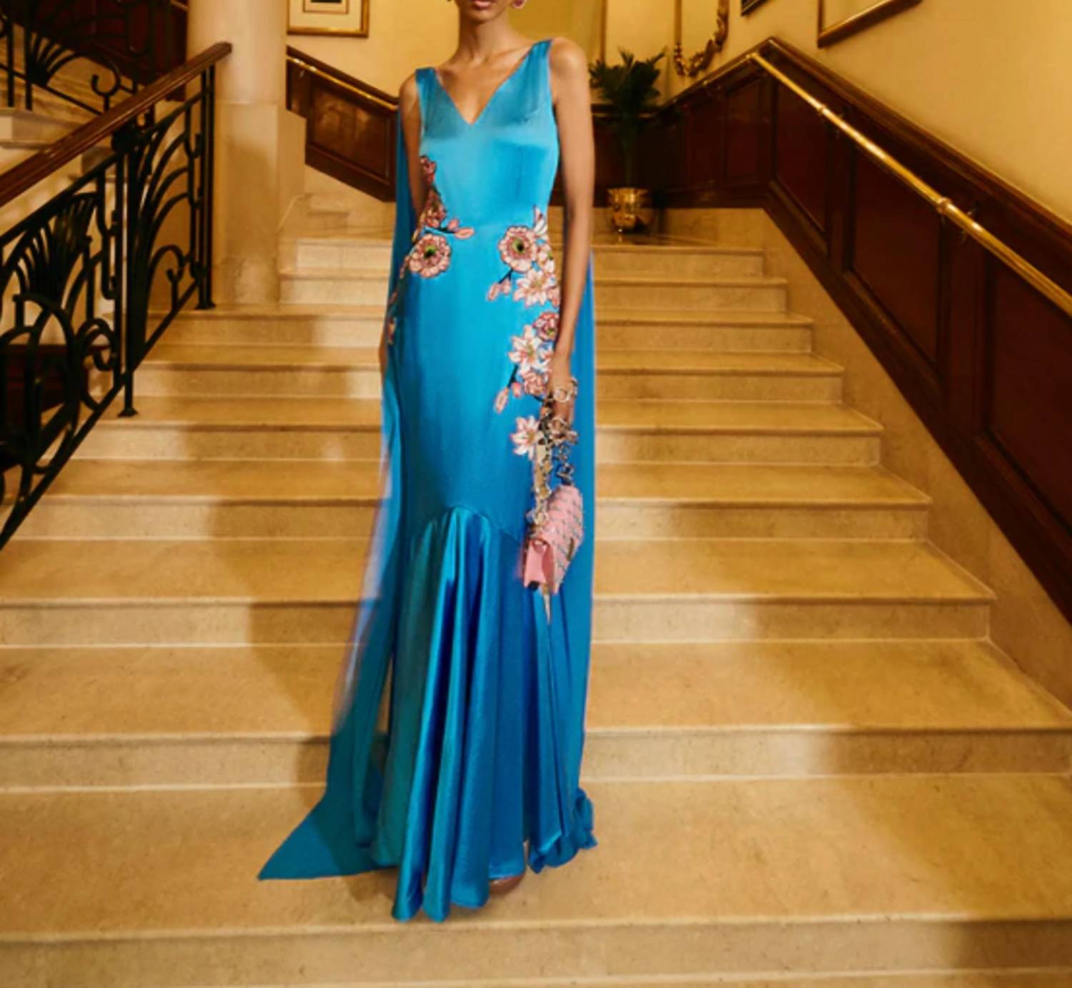 La Fuori - Royal Azure Mirage Dress