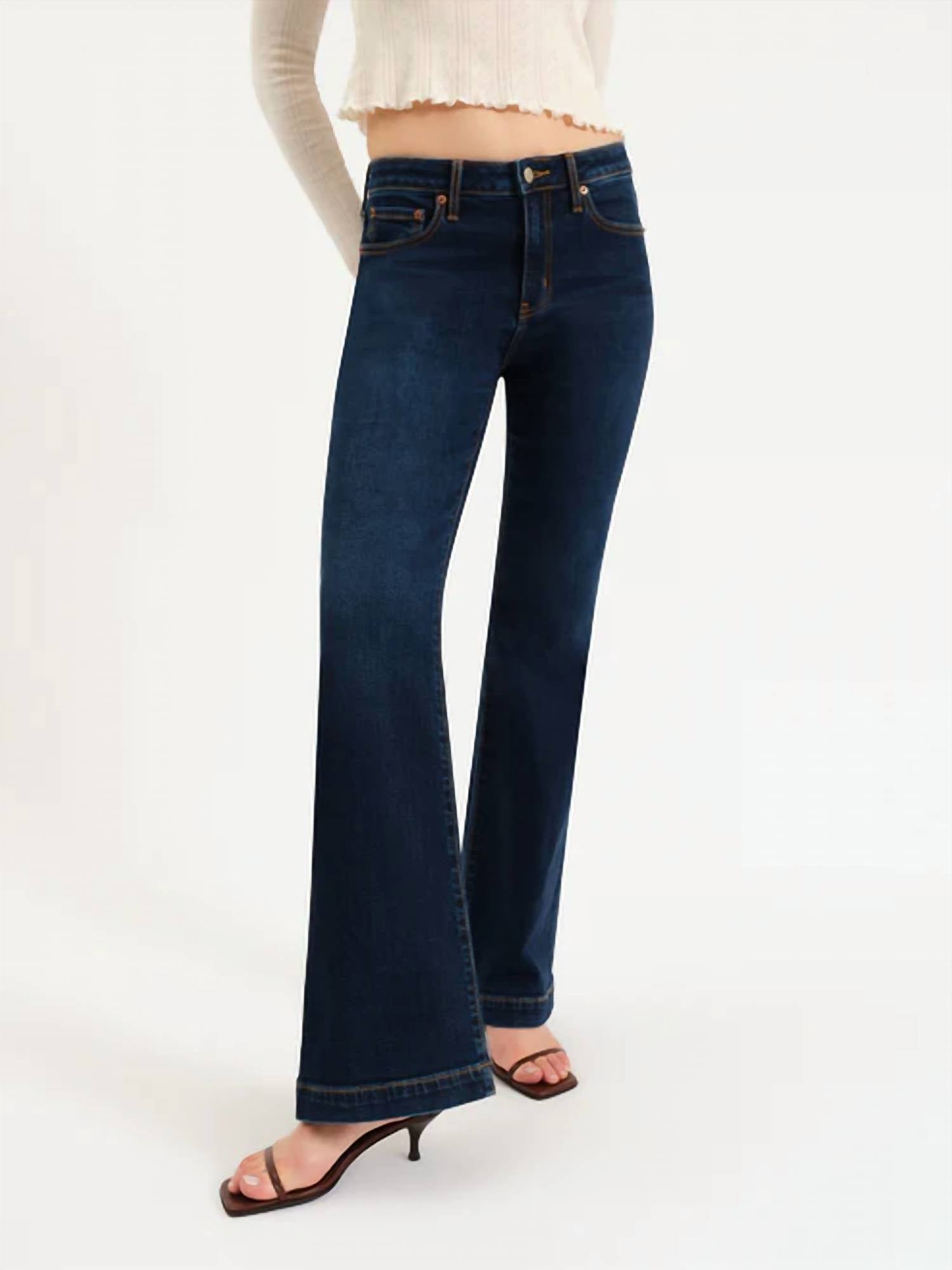Daze - Heartbreaker Mid Rise Flare Jeans