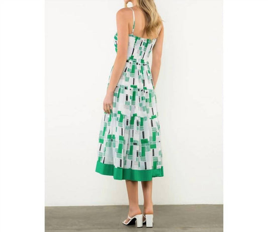 Thml - Geometric Embroidered Dress