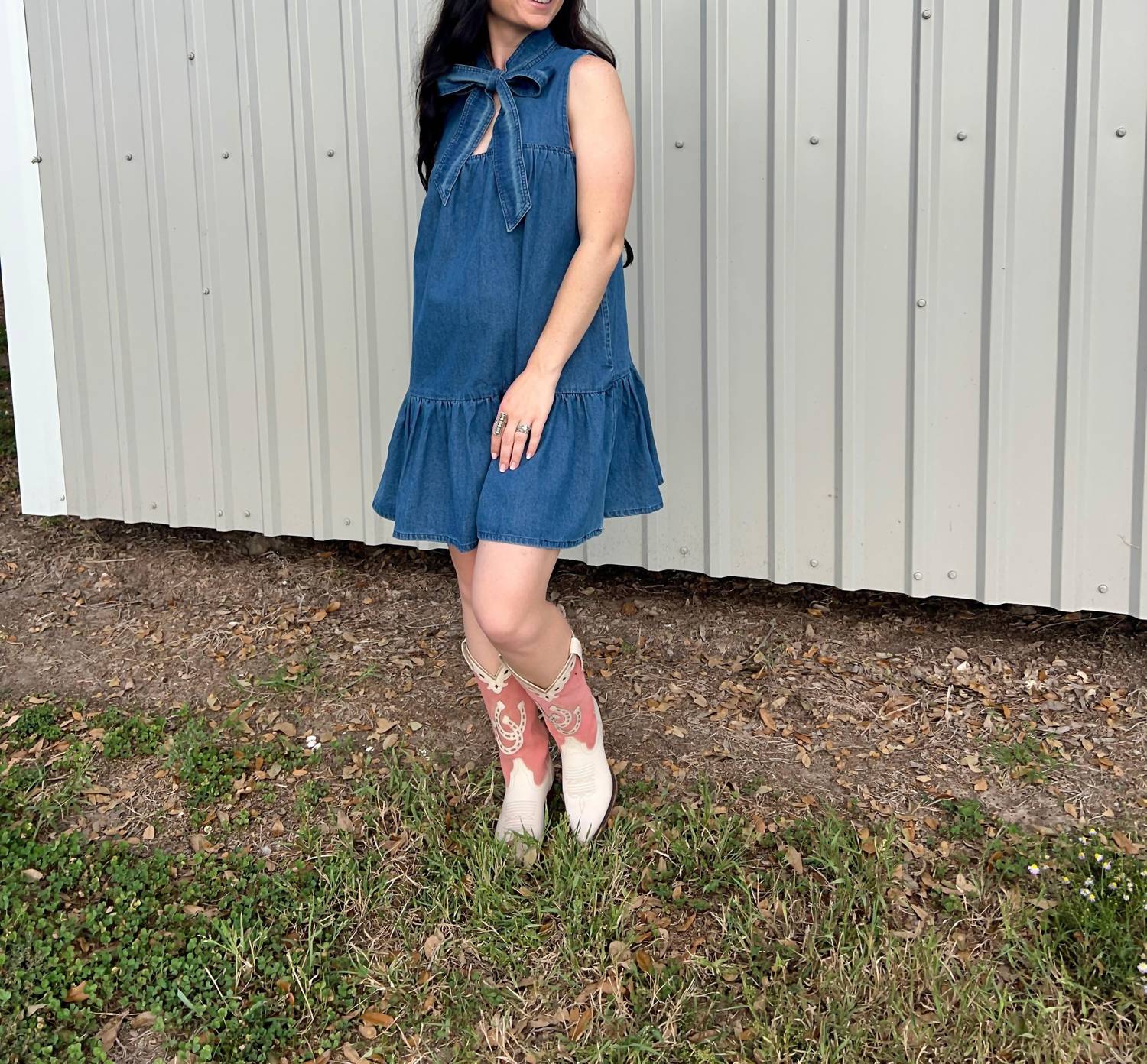 Rosa Clothing - The Caroline Bow Dress