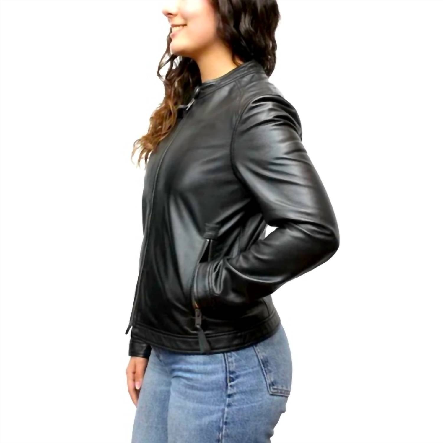 Frye - Full Zip Leather Jacket