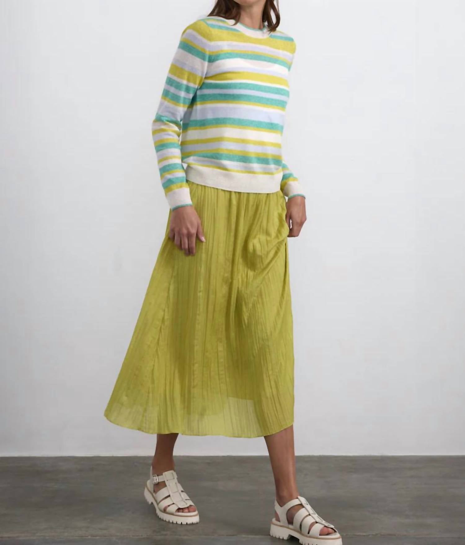 Margaret O'Leary - Stripe Crewneck Sweater