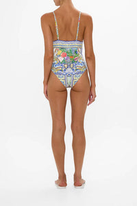 Camilla - Eyelet Tie Triangle One Piece