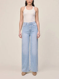 Warp + Weft - Nce Relaxed Wide Leg Knit Jeans
