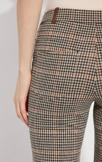 Lysse Baby Boot Ankle Pants in austin plaid - women's pants - view 4