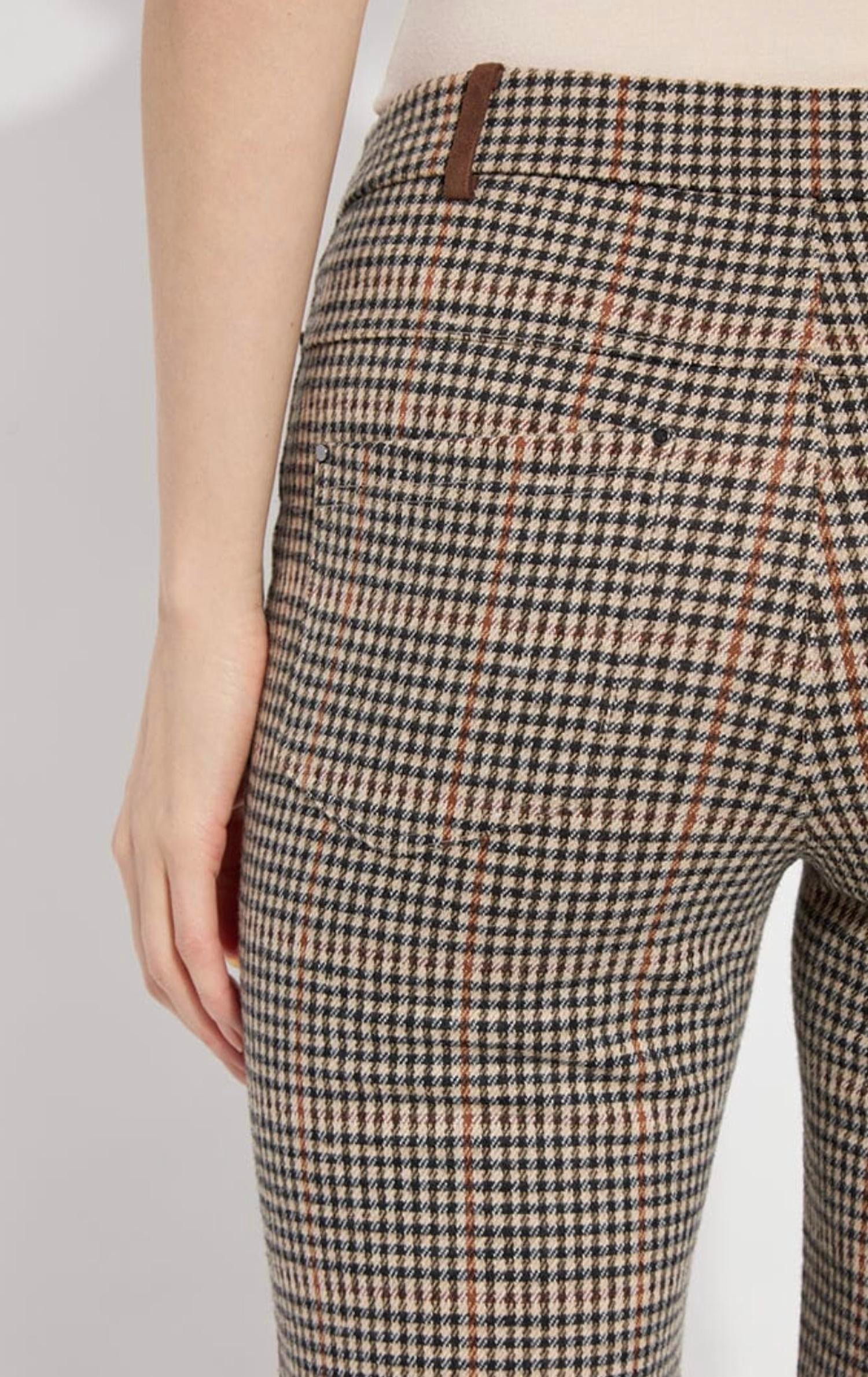Lysse Baby Boot Ankle Pants in austin plaid - women's pants - view 4