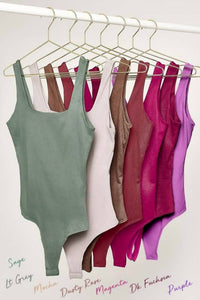 Le Lis - Dara Square Neck Tank Bodysuit