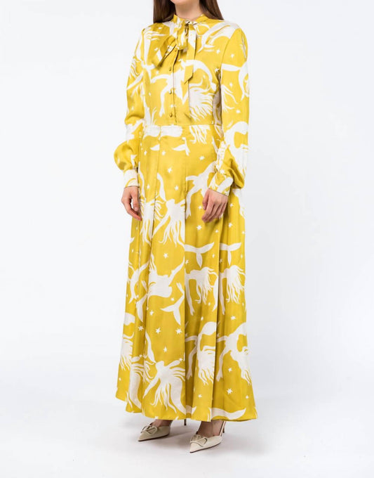 Valentino - Printed Silk Twill Dress