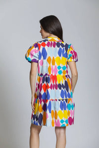 Entro - Women's Flounce Shirt Dress