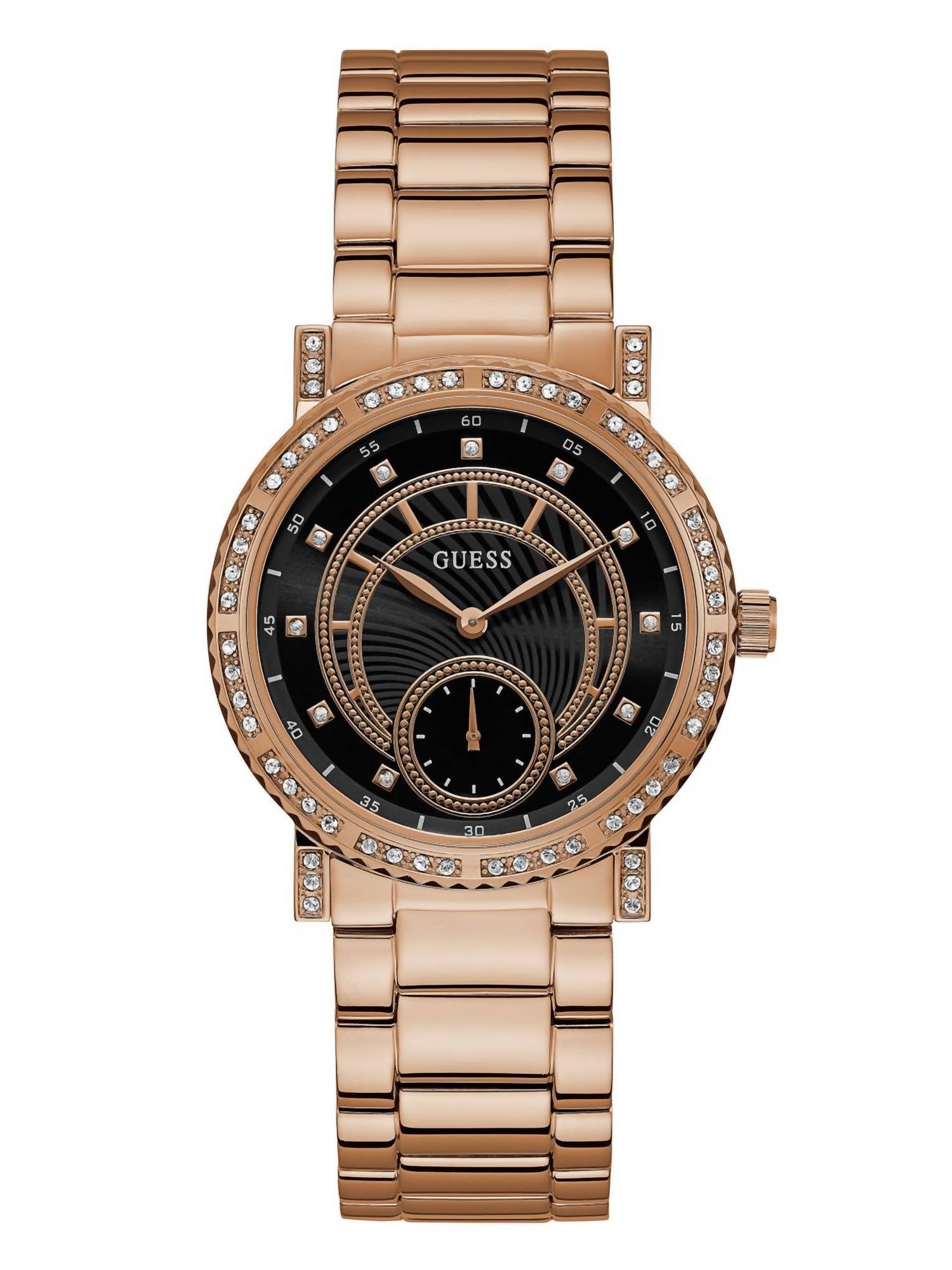 Guess - Women's Stainless Steel Crystal Casual Watch