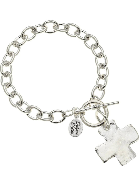 Susan Shaw - Cross Toggle Bracelet