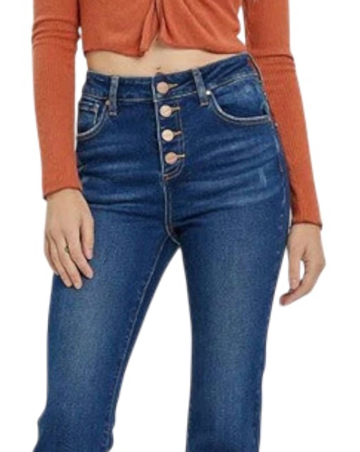 Risen - Listen Up High Rise Bootcut Jeans