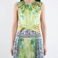 SALONI Gwen B Midi Dress in vista - women's dress - detail view