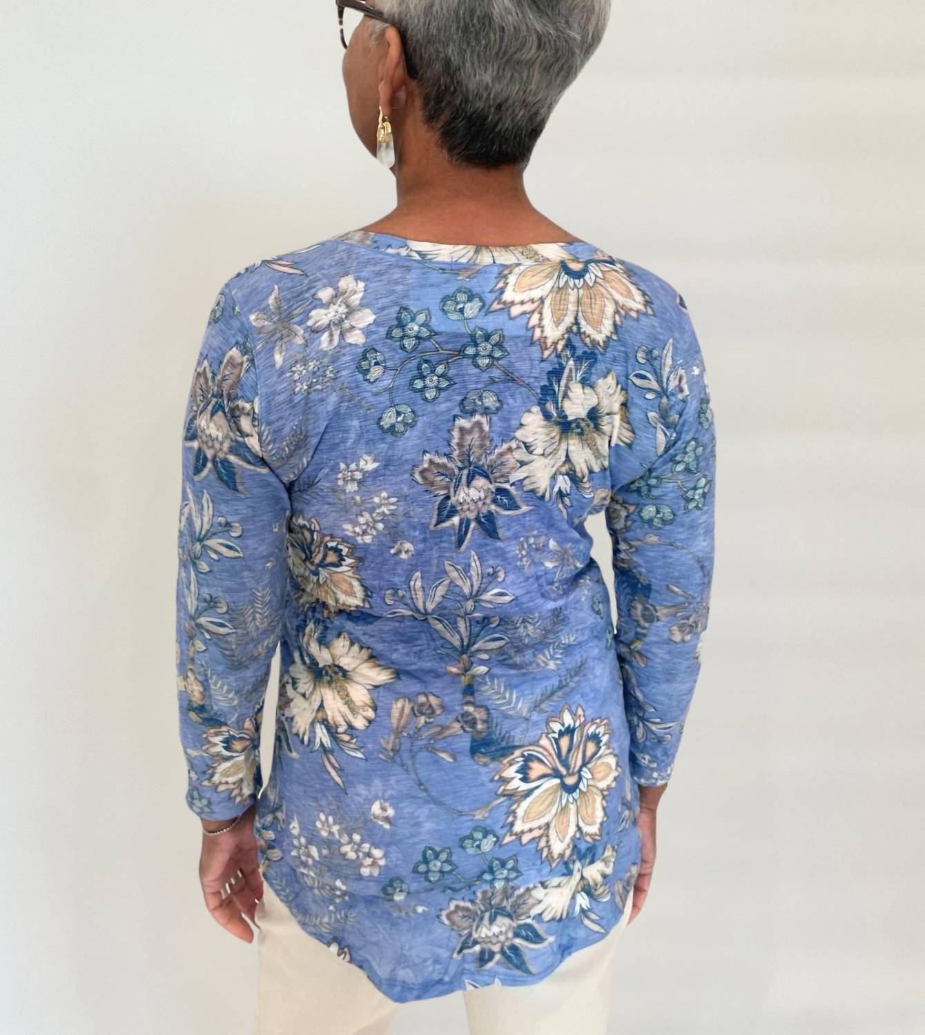 David Cline - Luna Double Layer Long Sleeve Top