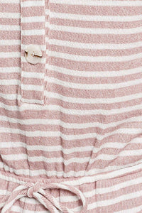 Le Lis - collared short sleeve romper