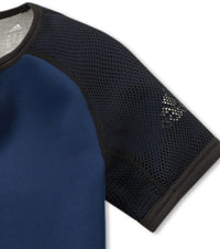 Adidas - Men's Short Sleeve Neoprene Crew Sweat Top