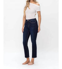 Vervet By Flying Monkey - Clara High Rise Slim Straight Jeans - Curvy