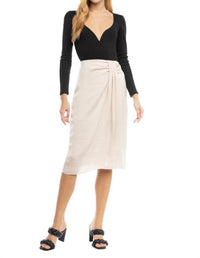 Naked Zebra - Waterfall Midi Skirt
