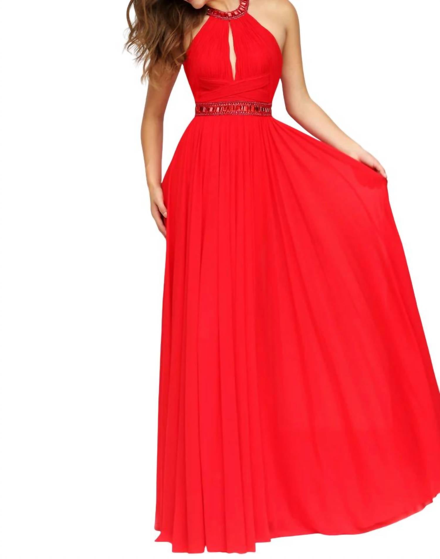 Sherri Hill - Halter Prom Dress