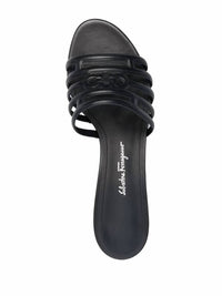Salvatore Ferragamo Women's Finn Sandal in black - women's sandal - view 4
