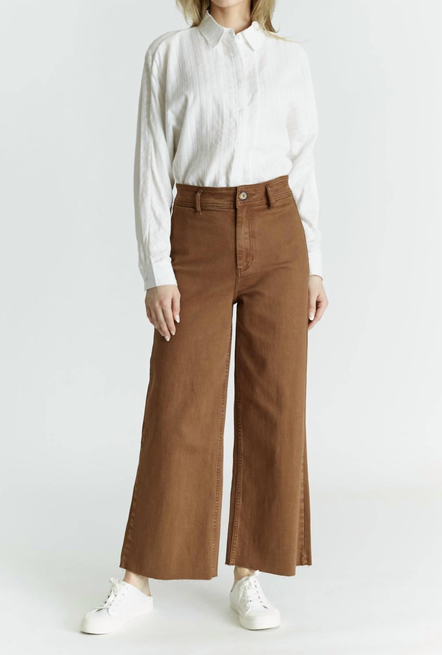 Oat New York - High Rise Wide Leg Jeans