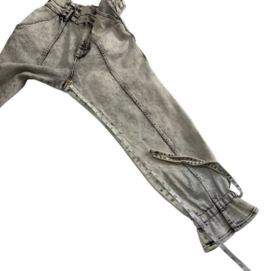 Something Navy - Women's Sylvia Denim With Tie Pants