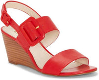 Louise Et Cie - Women's Putnam Open-toe Silhouette Stacked Wedge Heel Sandals
