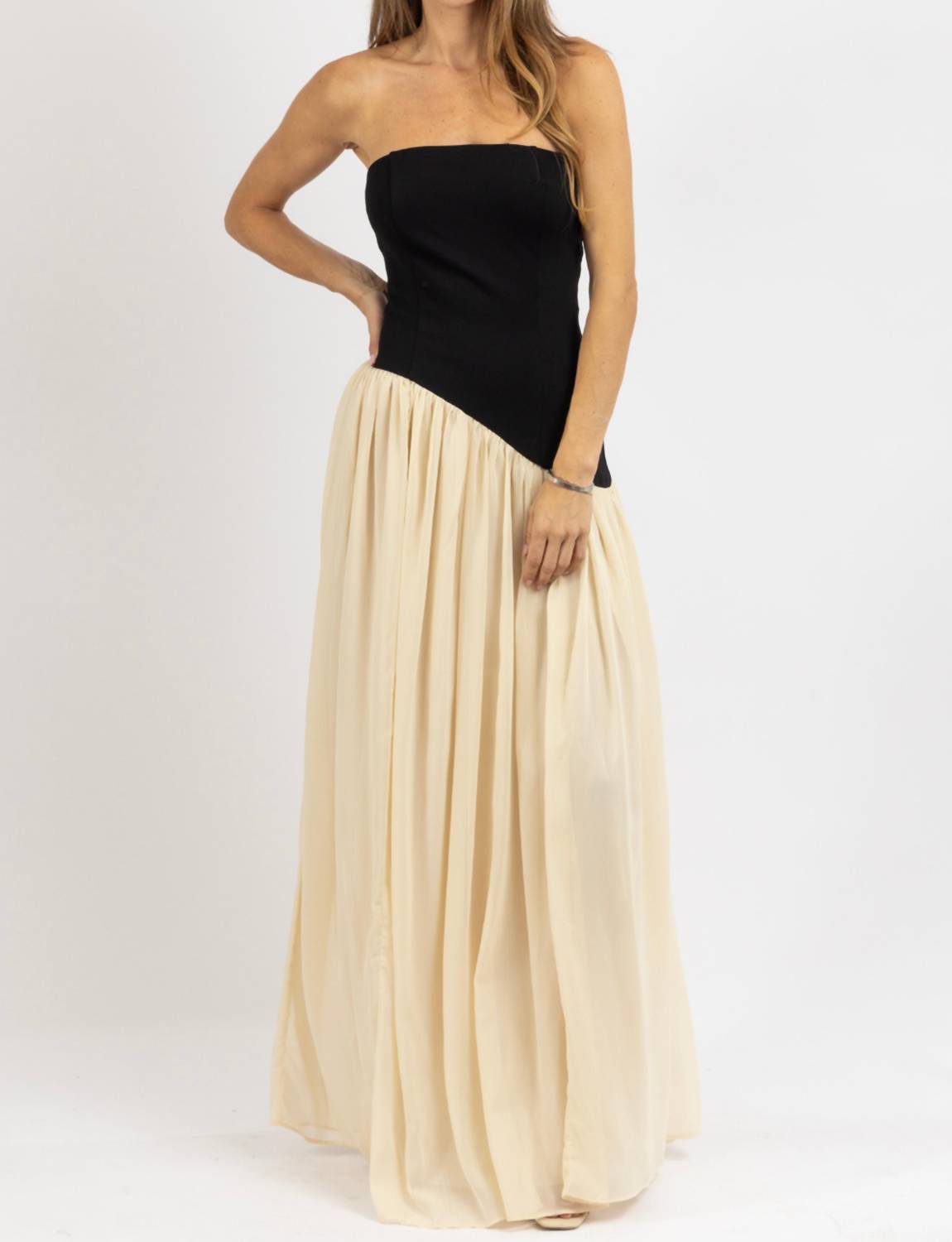 Luxxel - Gio Drop Waist Maxi Dress