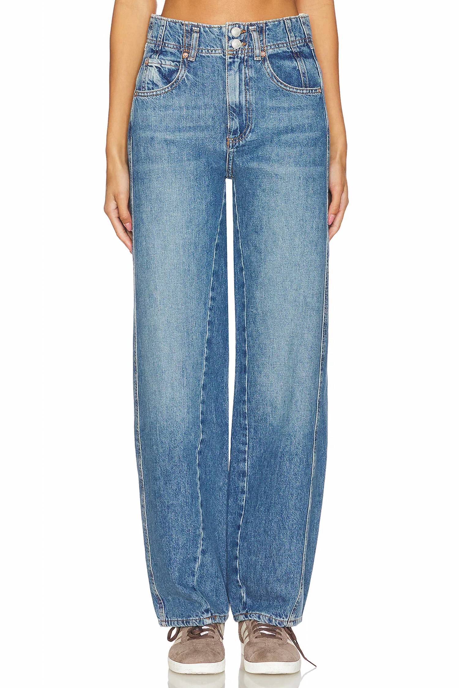 Free People - Aster Straight Leg Jeans