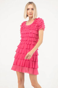 Isle By Melis Kozan - Graduated Cha Cha Mini Dress
