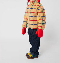 Bobo Choses - Color Stripes Sheepskin Jacket