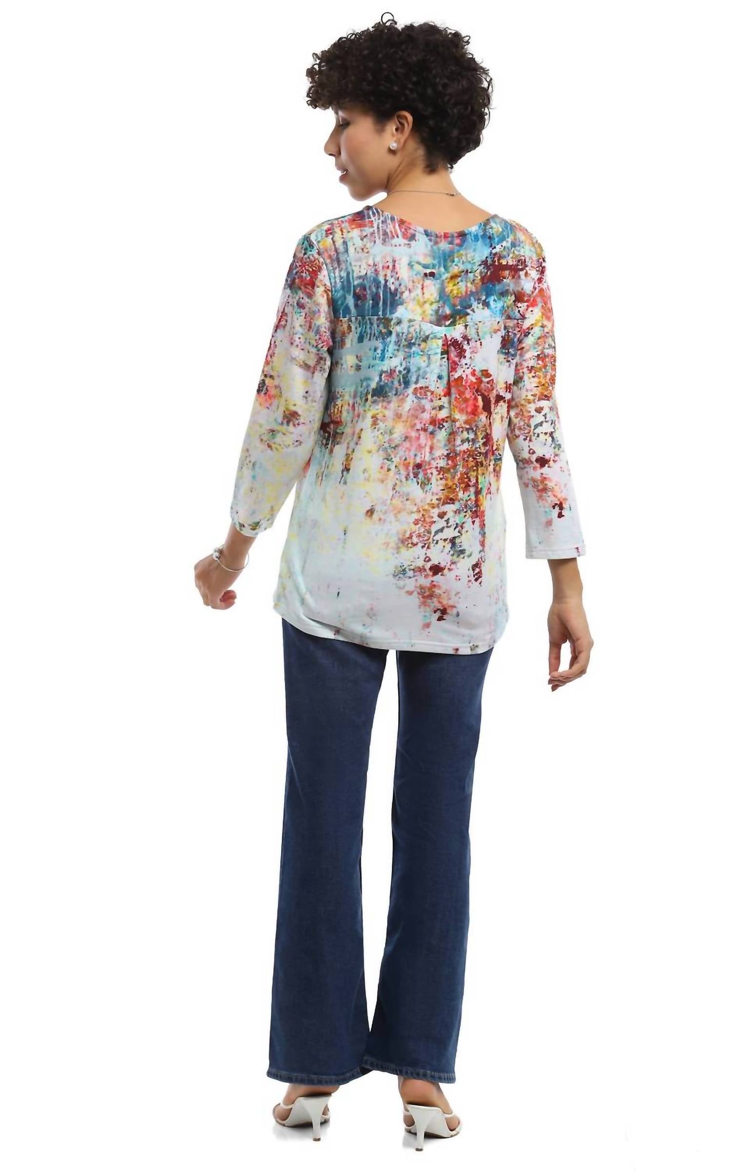 Parsley & Sage - Alina Three Quarter Sleeve Top
