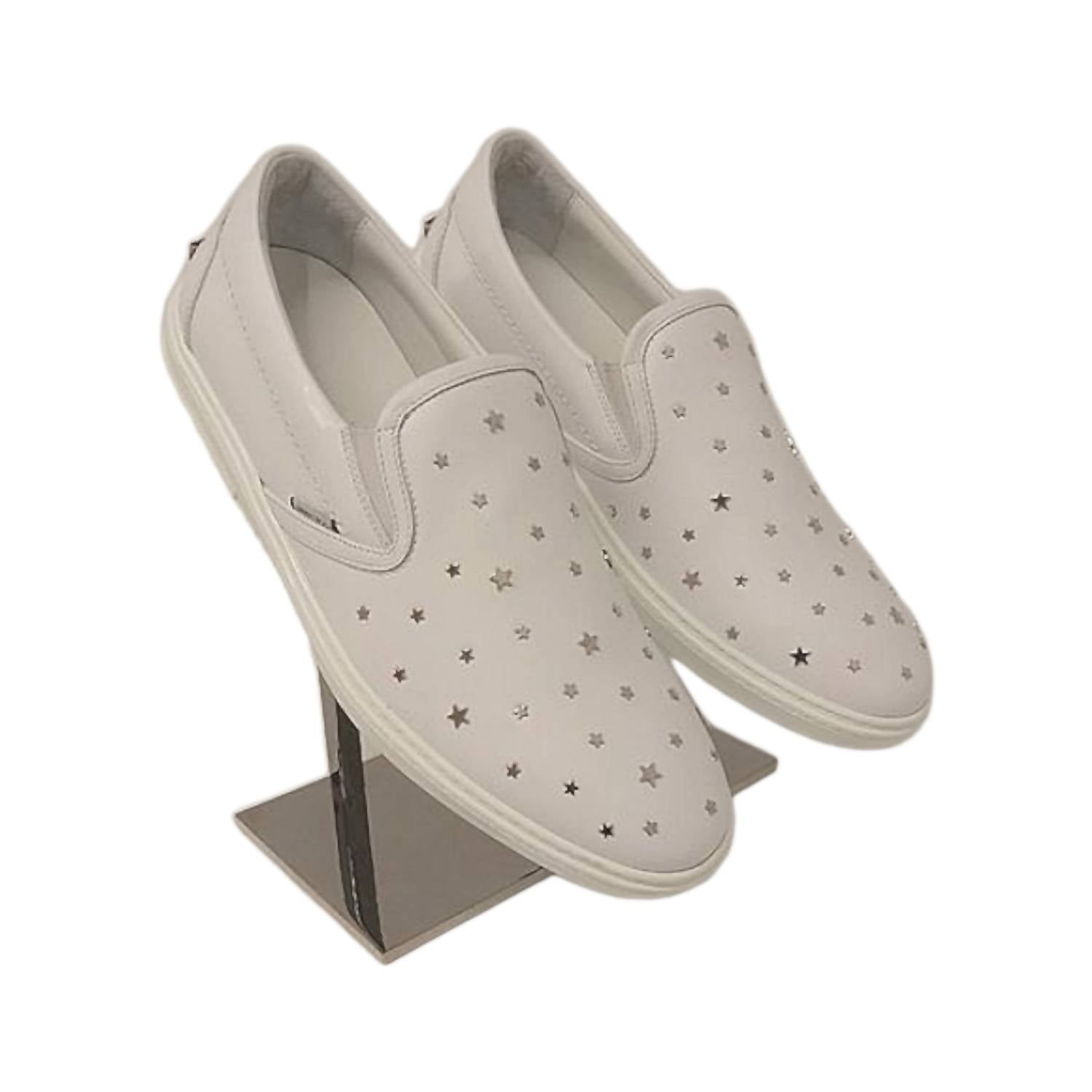 Jimmy Choo - Men's Star-studded Slip-on Sneakers