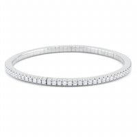 Diana M Jewels - Flexible 3.25cts Diamond Tennis Bracelet