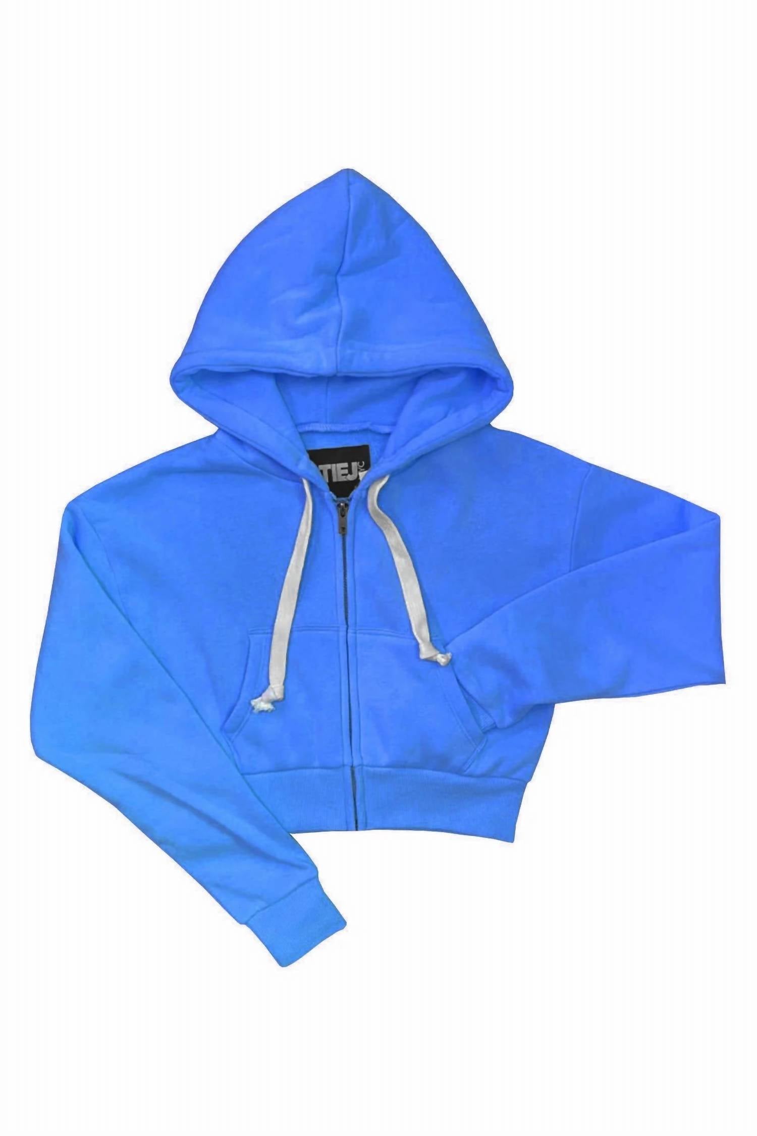 Katie J Nyc - Boy's Dylan Zip Crop Hoodie